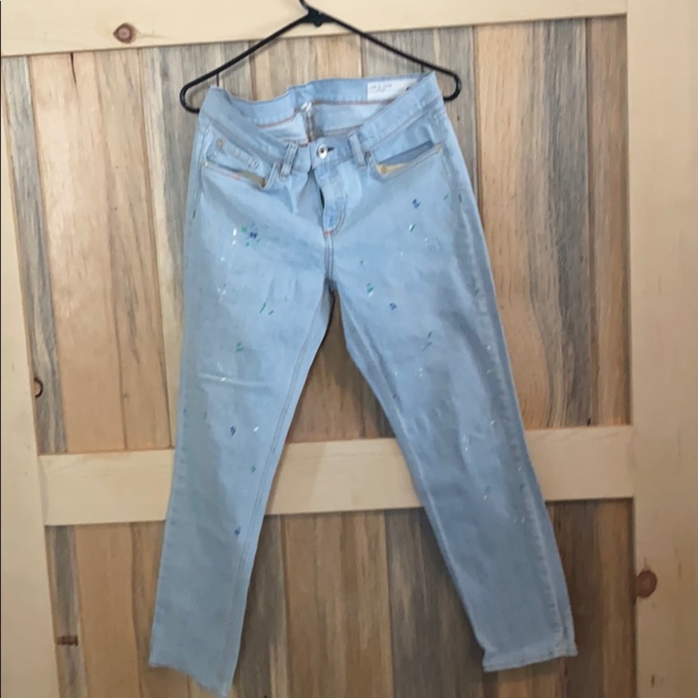 Rag & Bone Splatter paint jeans